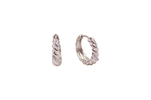 Marin | Minimalist Swarovski Küpe